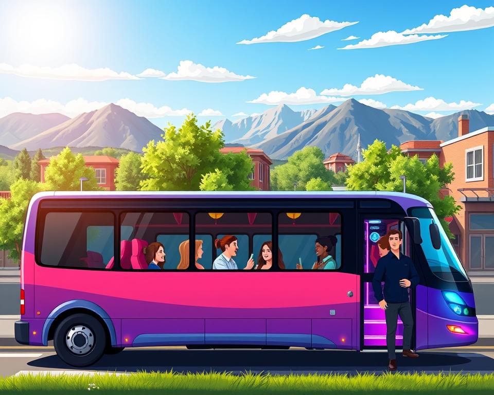 Charter Bus Loveland Colorado