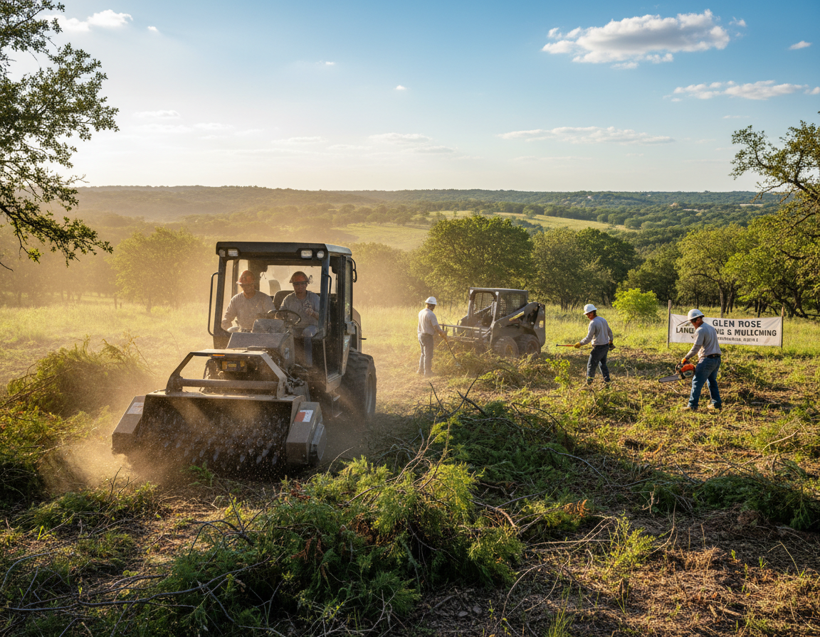 Land Clearing In Poolville TX