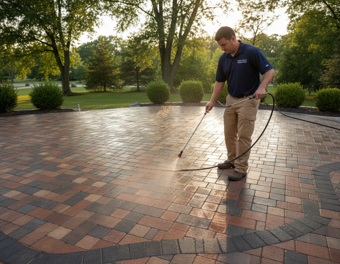 Lewis Center Patio Paver Sealing Services