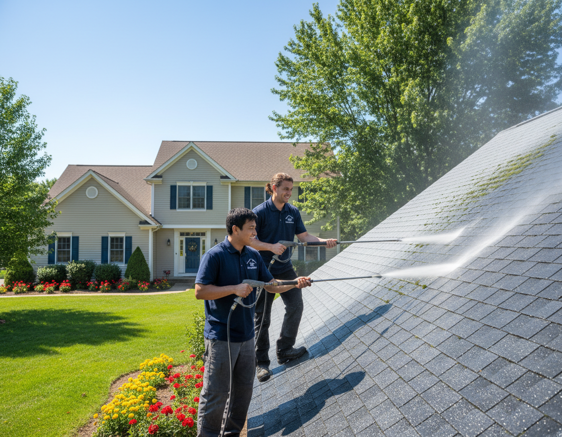 Roof Cleaning In Upper Arlington